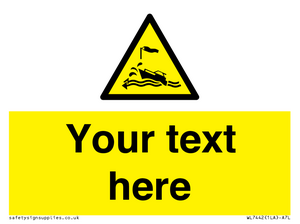 Custom Warning wind over tide conditions